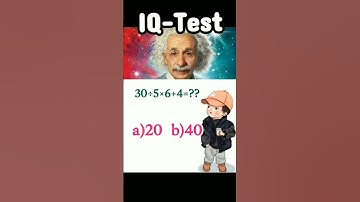 IQ Test | Brain Test | Intelligence Test | Math Quiz | Math for Genius #iqtest #maths #gameplay