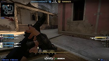 De_Mirage 1v5 Clutch on ESEA PUG