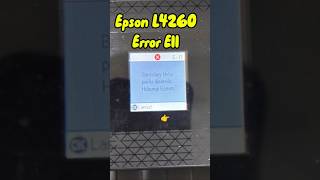 CUMA 2 MENIT! Atasi Printer Epson L4260 Error E11-100% Berhasil #shorts  #serviceprinter #epsonL4260