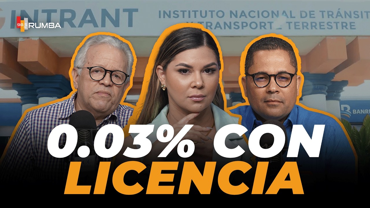 TRÁNSITO EN RD: EL 70% DE LAS MUERTES INVOLUCRA A CONDUCTORES SIN LICENCIA