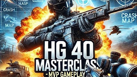 HG 40 Masterclass: MVP Gameplay on Crash Map | CoD Mobile Frontline