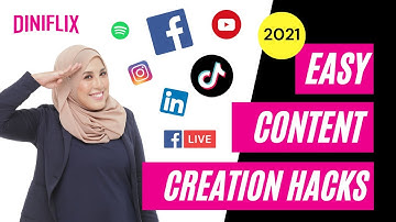 Content Creation Hacks 2021 [How To Create Good Content for Social Media, Video, Blogs + Save TIME!]