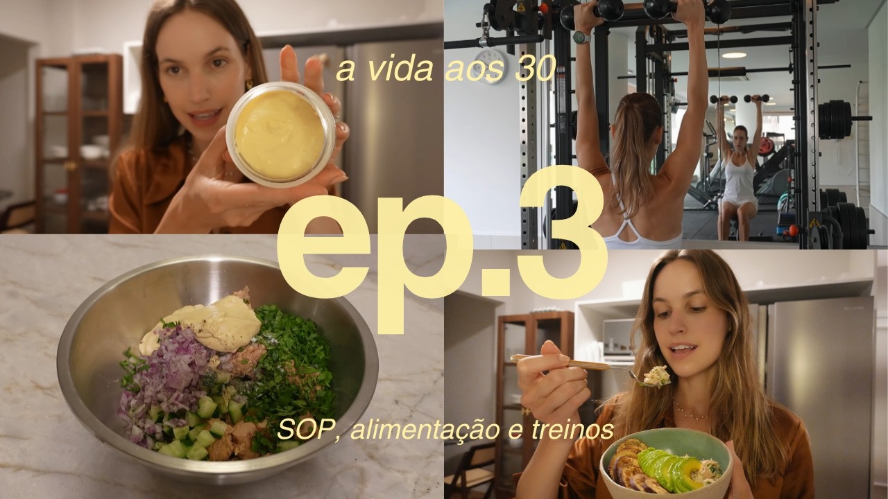 VLOG - Cuidando de mim em 2026: rotina com SOP, alimentação e treinos