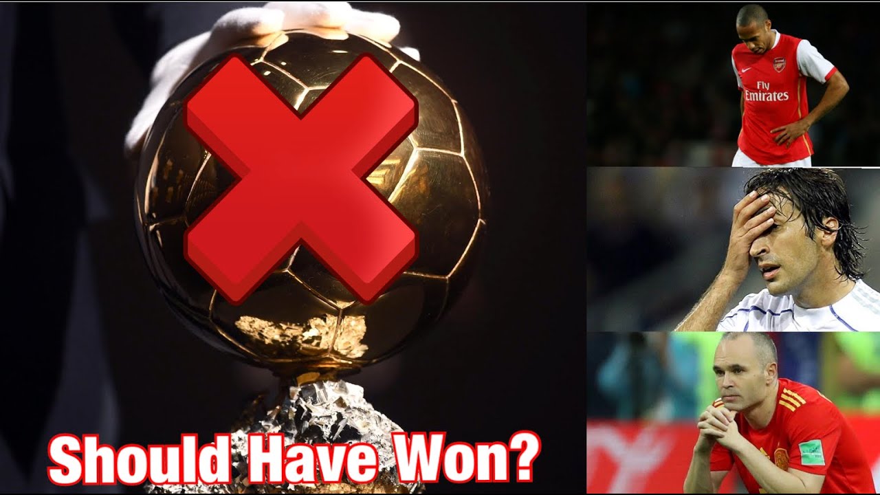 The GREATEST Players to NEVER Win the Ballon D'or Students Of The