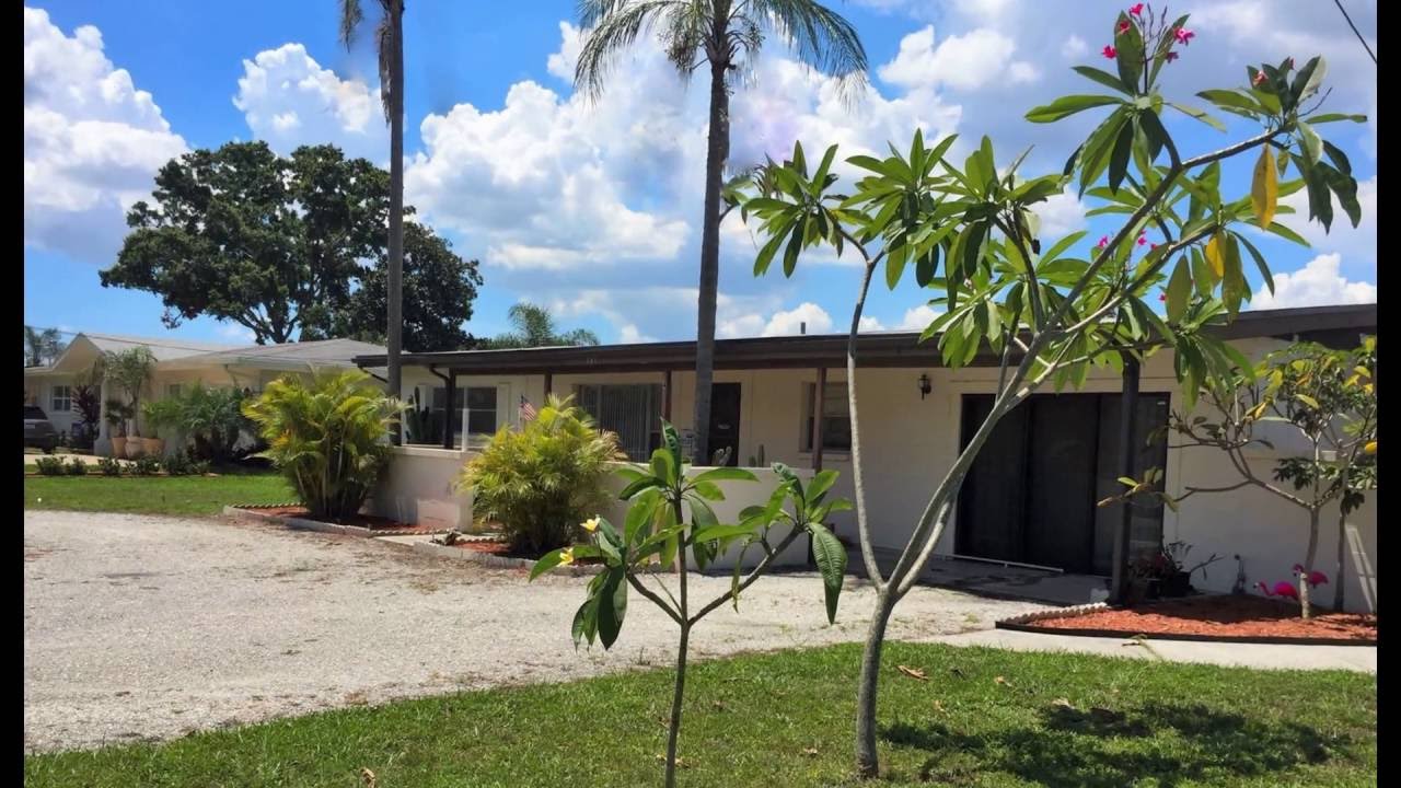 SOLD Canal Front home for Sale in Riviera Bay Saint Petersburg FL YouTube