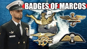 Badges Earned By MARCOS Commando
