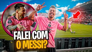 FUI NO JOGO DO MESSI NOS ESTADOS UNIDOS E VI O MELHOR DO MUNDO FAZER UM GOLAÇO