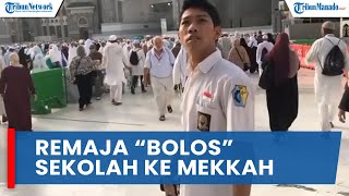 Viral Remaja Pakai Seragam SMA 'Bolos' Sekolah ke Mekkah