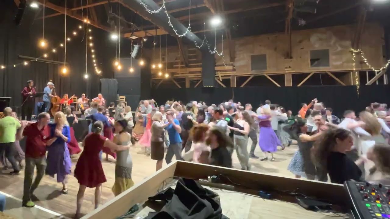 Jubilation contra dance by Gene Hubert, called by Harrison Keely at Sautee