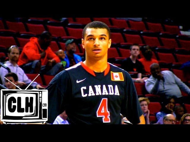 Jamal Murray PUTS ON for CANADA at the 2014 Nike Hoop Summit - YouTube