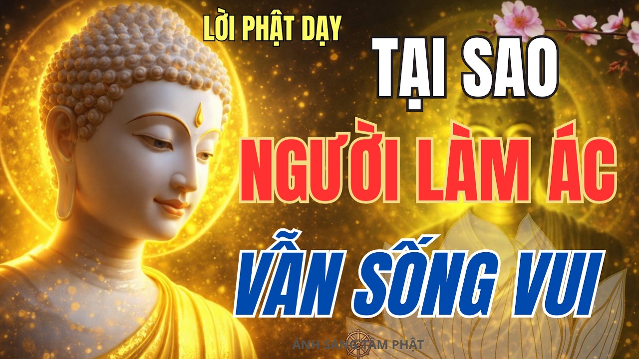 Phật Dạy: Thấy Kẻ Gian Ác Sống Sung Sướng Đừng Vội Oán Trách, Nhân Quả Đến Đúng Lúc