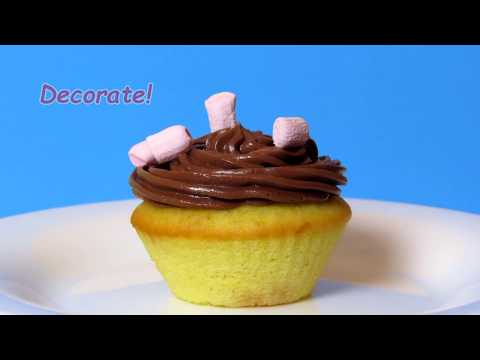 Video: How To Make A Tangerine Cupcake