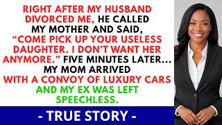 My Husband Called Mom for Her Useless Daughter—Then 8 Black SUVs Arrived... | Birch Stories