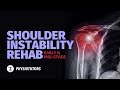 Shoulder instability rehab  early  midstage  strength  stability