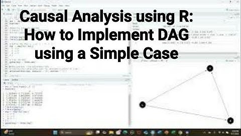 Causal Analysis in R: Implementing DAGs with a Simple Example#DAG #CausalInference#r#rprogramming
