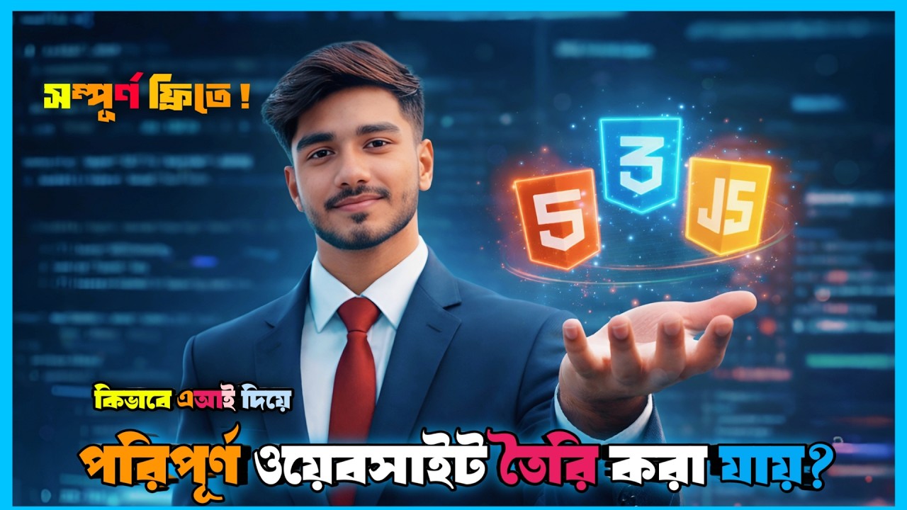 I Built a Complete Digital Agency Website with AI । HTML CSS ...
