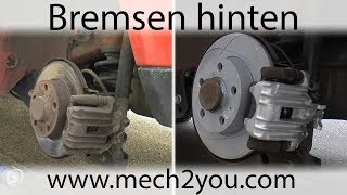 Bremsen Hinten Octavia Youtube