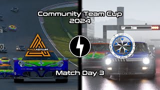 Community Team Cup 2024 | Match Day 3 | eSports Race Asylum vs Community Racing League
