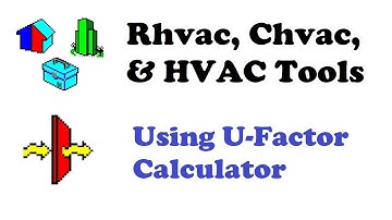 Elite Software HVAC U-Factor Calculator - Basic Data Entry Instructions