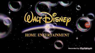 Walt Disney Home Entertainment Black Logo With Alternate Fanfare
