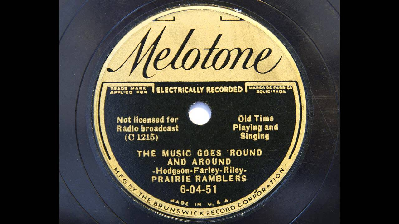 Prairie Ramblers - The Music Goes 'Round And Around (1936 hot string band)