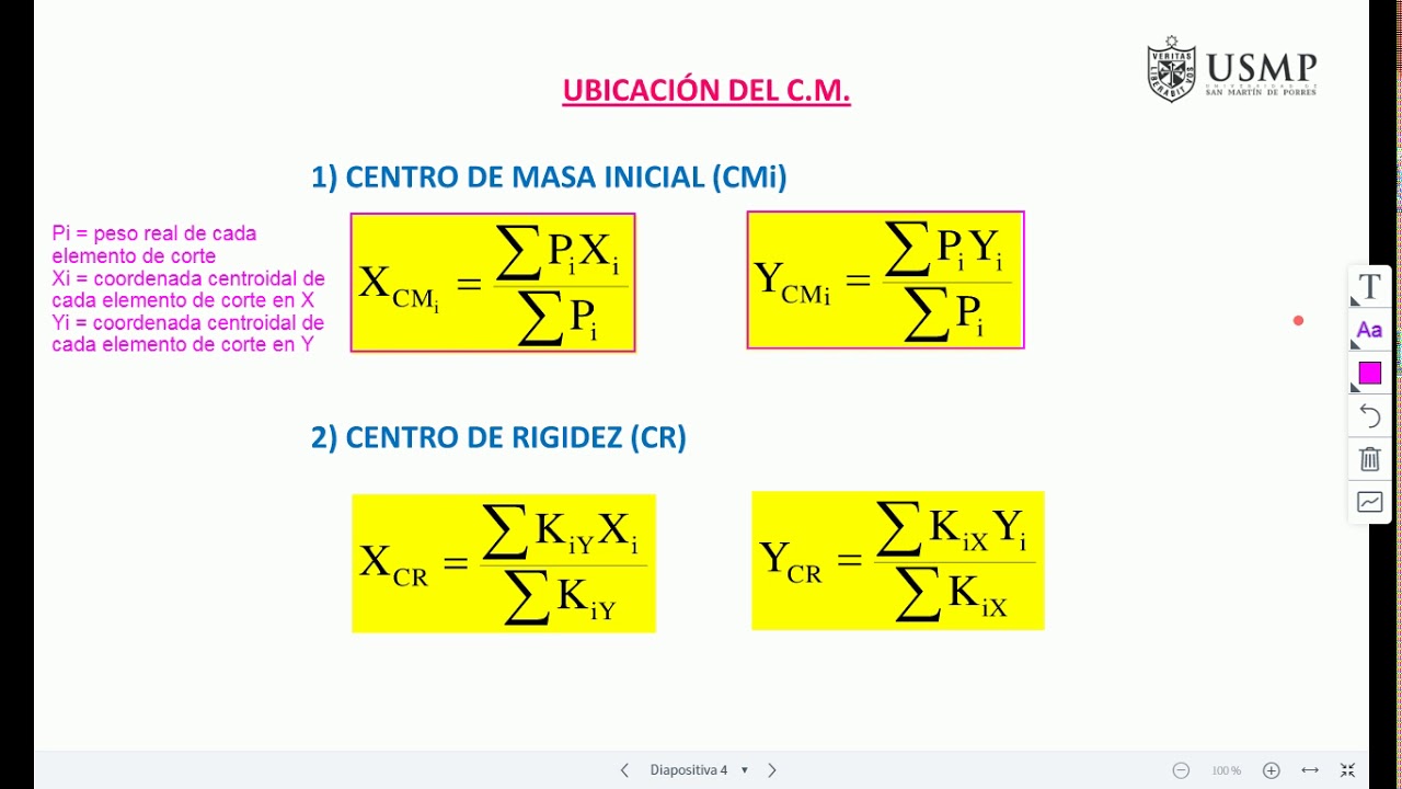 VÍDEO 5: CENTRO DE MASA Y CENTRO DE RIGIDEZ - YouTube