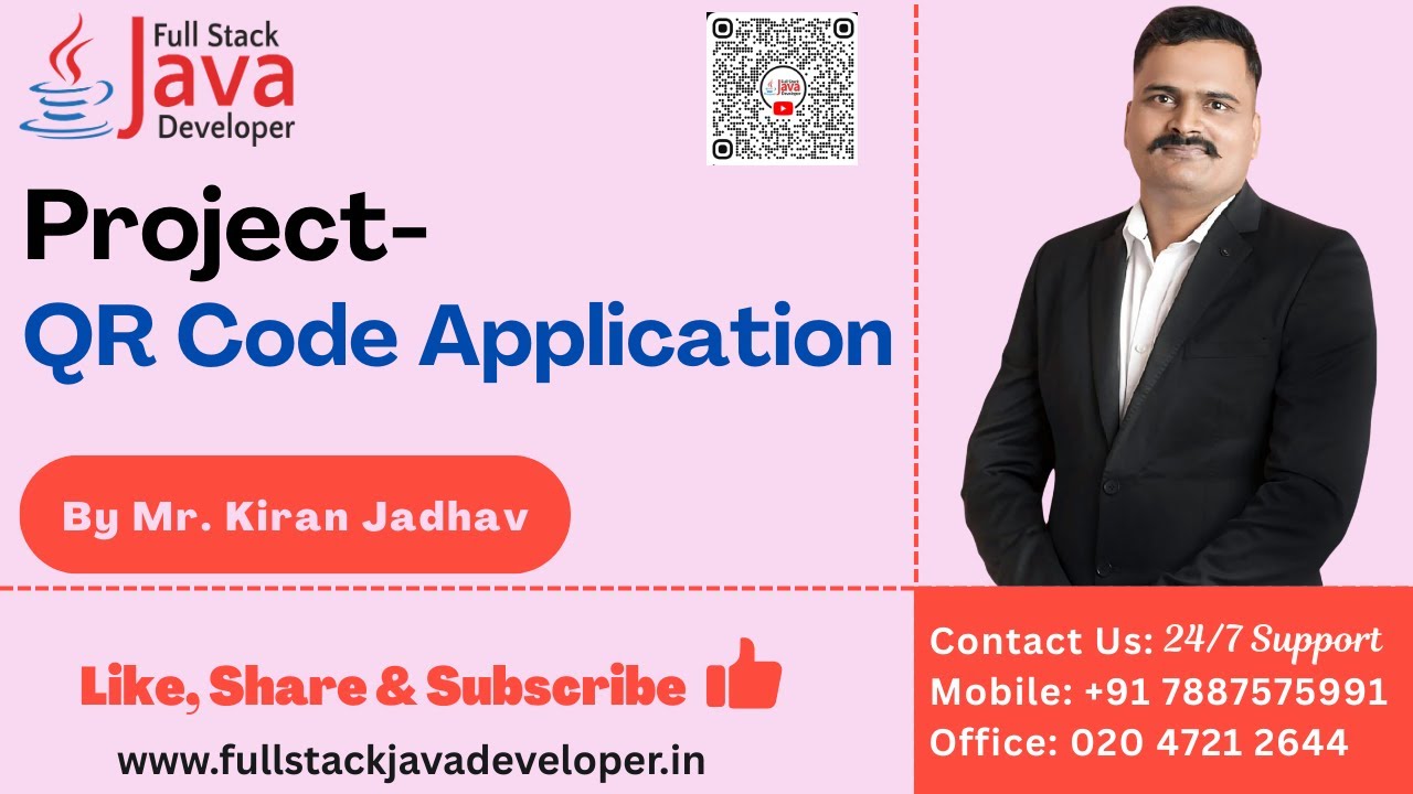 QR Code Project | Learn with Mr. Kiran Jadhav - YouTube