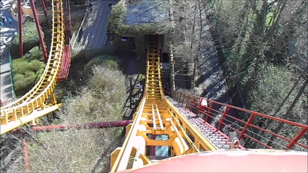 bellewaerde 2016 boomerang onride/offride YouTube