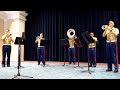 Freedom medley performed by the usmc drum corps