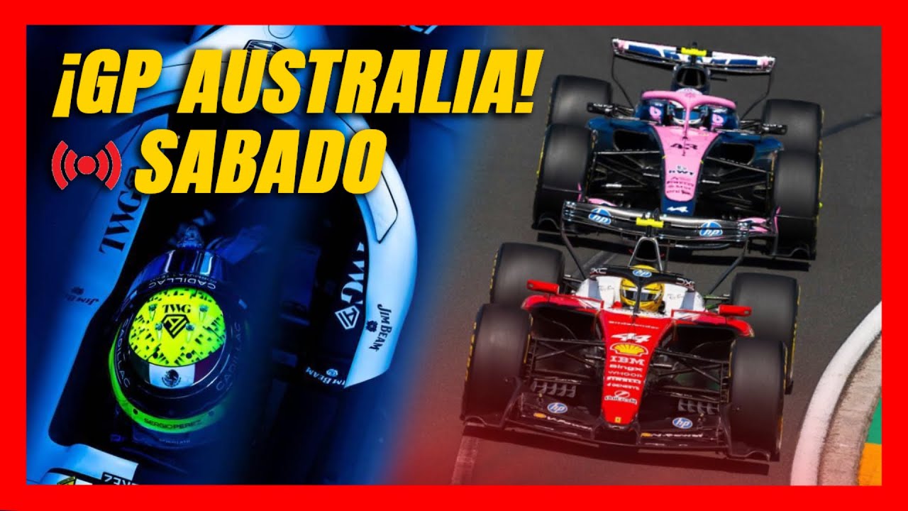 ¡¡QUÉ LOCURA!! GP DE AUSTRALIA F1 2026 LIBRES 3 + QUALY (Y SPRINT F2) ¿POLE DE FERRARI O MERCEDES?