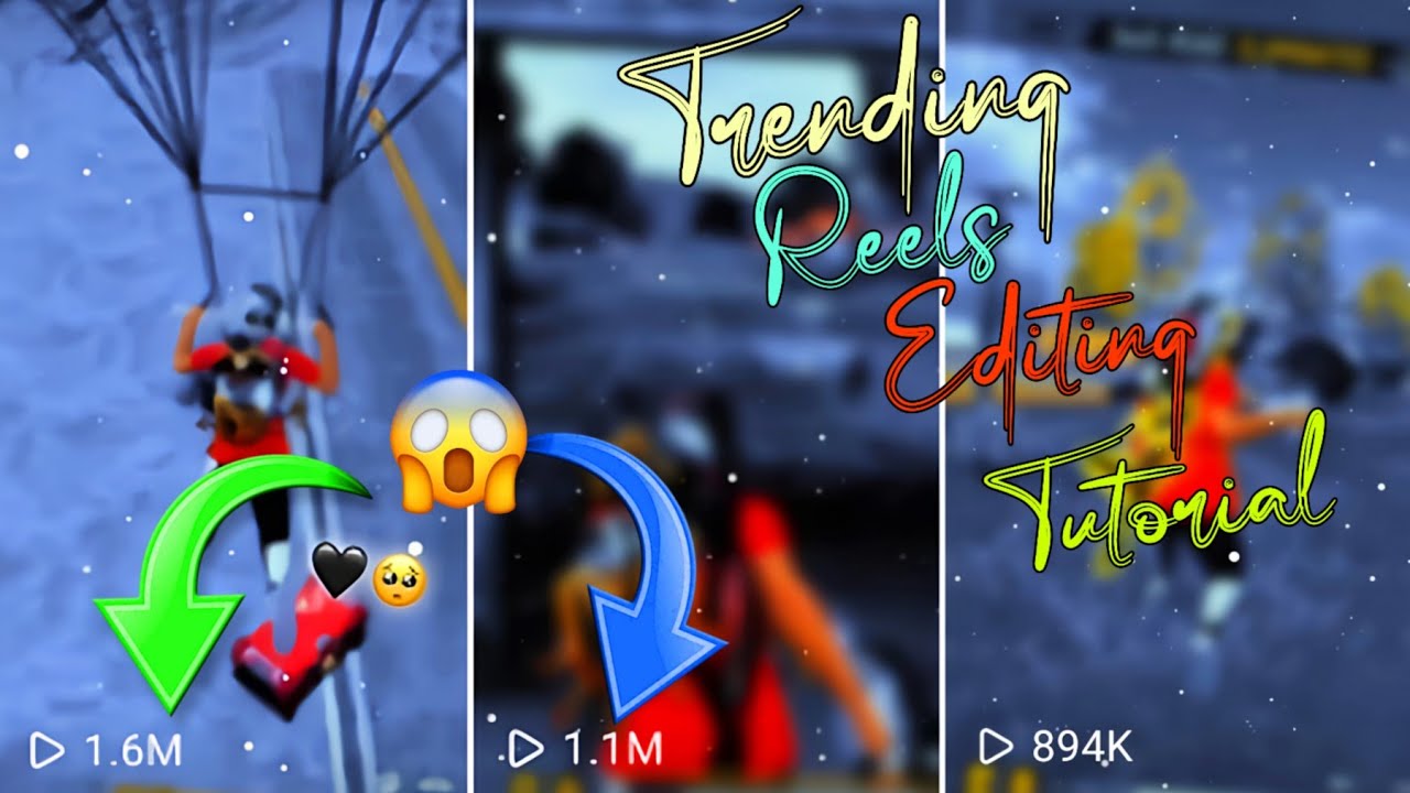 Free Fire Blue Effect Editing Tutorial || Instagram Trending Reel ...