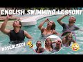 ETHEL BOOBA TINURUAN KAMI LUMANGOY IN ENGLISH (MALULUNOD KAMI SA NOSEBLEED!) | CHAD KINIS VLOGS