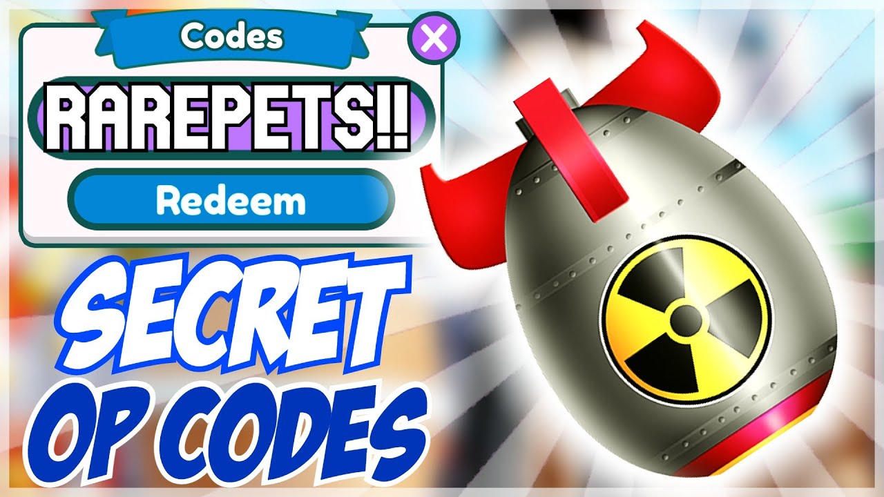  2022 Roblox Boom Simulator Codes ALL NEW HUGE PET CODES YouTube