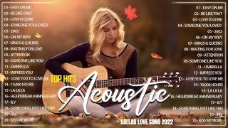 Best English Acoustic Love Songs Cover Of Popular Song - Soft English Acoustic Love Songs Cover