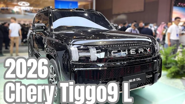2026 Chery Tiggo9 L FirstLook Walkaround—Shanghai Auto Show 2025 | 4K