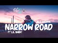 NLE Choppa - Narrow Road feat. Lil Baby (Lyrics)