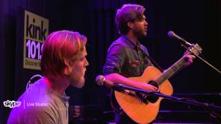 Video thumbnail of "Jamestown Revival -- Time Is Gone (101.9 KINK)"