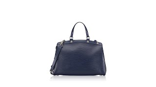 Louis Vuitton Epi Brea MM Indigo