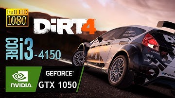 Dirt 4 - Geforce GTX 1050 & intel Core i3 4150 & 8GB RAM Gameplay Fps Test