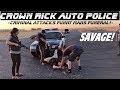 Savage Interrupts Funeral! Gets Proper Response!  Crown Rick Auto Police