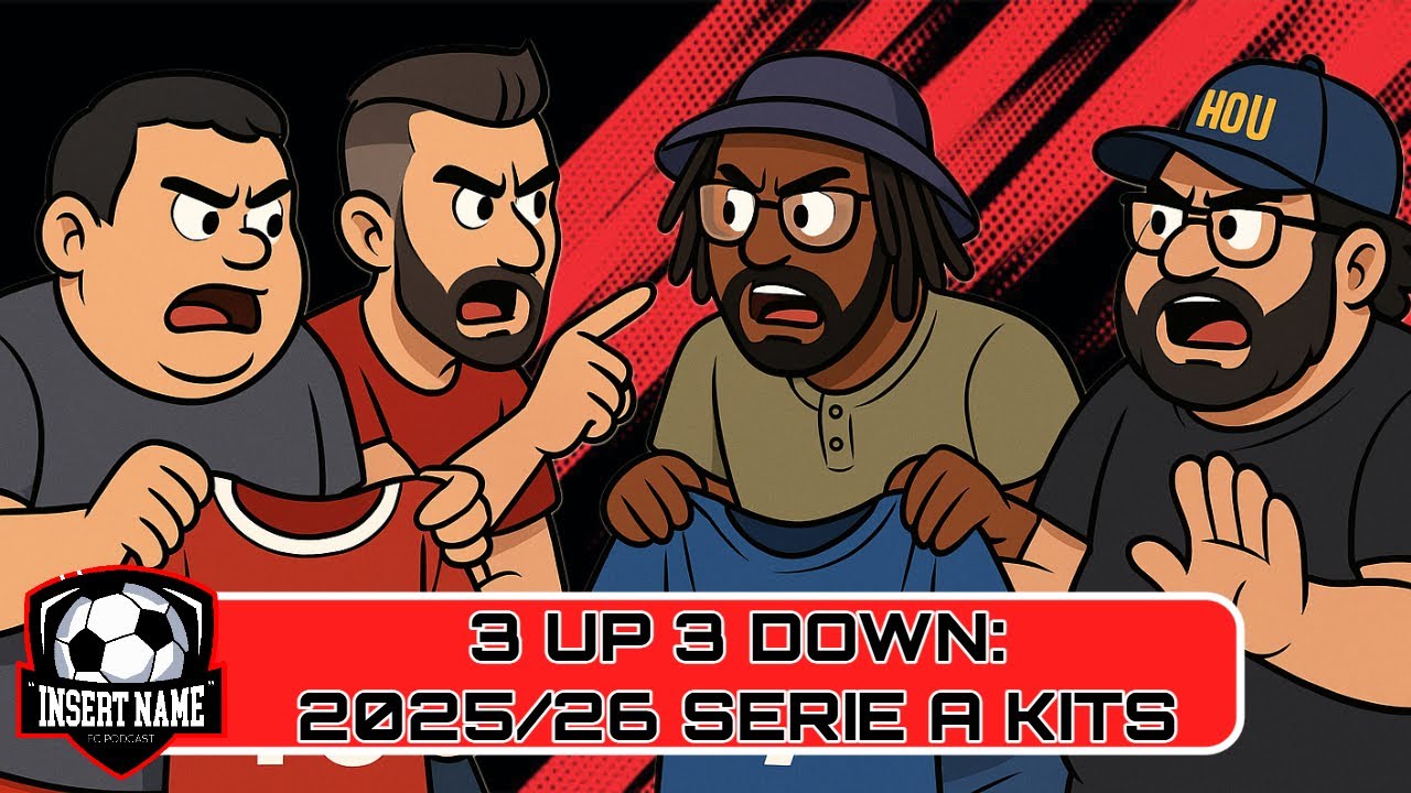 3 Up 3 Down: 2025/26 Serie A Kits