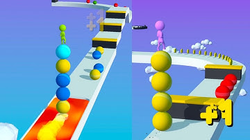 Stack Rider ☀️🔥👩‍❤️‍👨 MAX LEVELS!! All Levels Gameplay Walkthrough Android, iOS NEW UPDATE