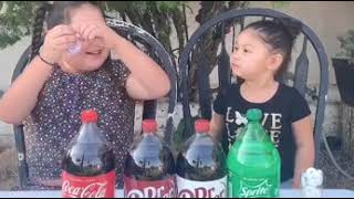 Coke And Mentos Challenge!!! *YOU WONT BELIEVE WHAT HAPPENED*