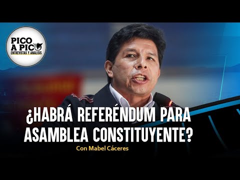 ¿Habrá referéndum para Asamblea Constituyente? | Pico a Pico con Mabel Cáceres