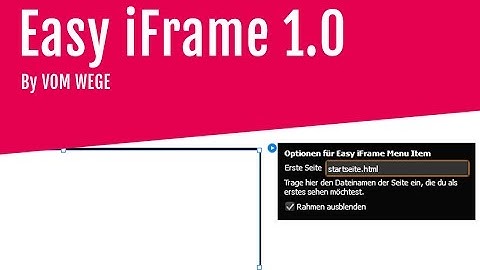 Adobe Muse Easy iFrame 1.0