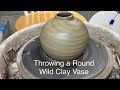 Making a round vase
