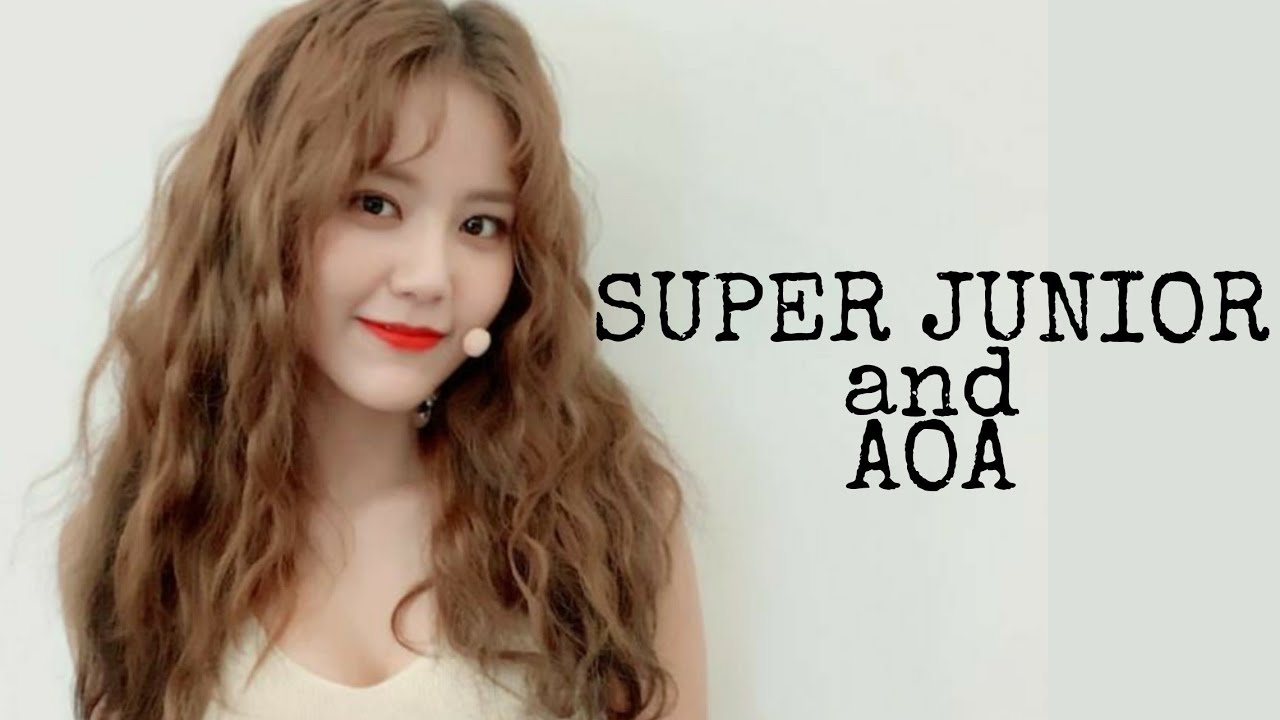 SUPER JUNIOR and AOA playlist YouTube