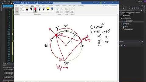 VBGN102-2 - VB.NET Asteroids Game - Vectors and drawing our SpaceShip  - Part 2