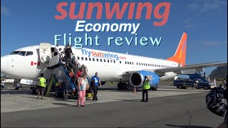 SUB PAR! Sunwing 737-800 flight from Toronto YYZ to St. Lucia UVF
