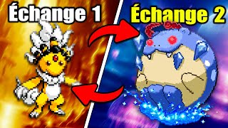 Pokémon INFINITE FUSION, mais j'utilise QUE des ÉCHANGES INTERNES !